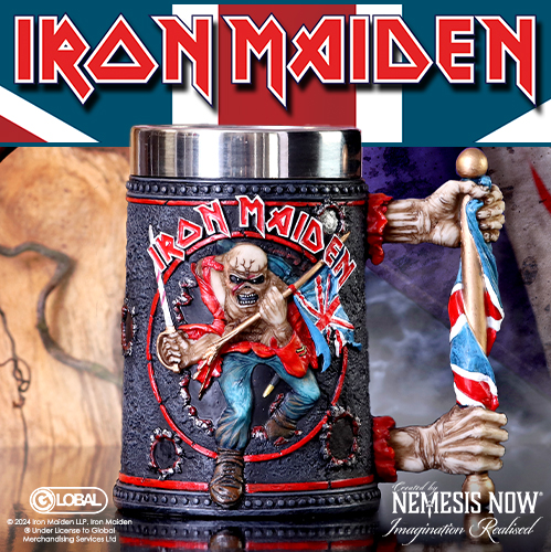 Chope Iron Maiden 14 cm | En stock maintenant