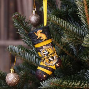 Harry Potter Hufflepuff Stocking Hanging Ornament