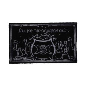 I'll Pop the Cauldron on Doormat 45 x 75cm