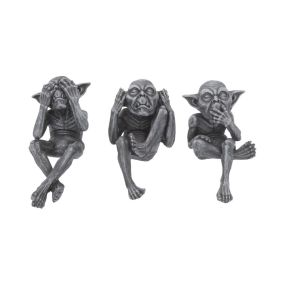 Three Wise Goblins 12cm