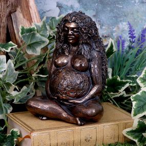 Mother Earth by Oberon Zell Bronze 17.5cm