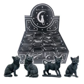 Lucky Black Cats 9cm (Display of 24)