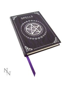 Embossed Spell Book Purple 17cm Witchcraft & Wiccan Wiccan & Witchcraft