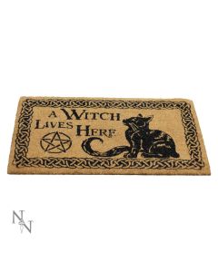 A Witch Lives Here Doormat 45x75cm Witches Witches