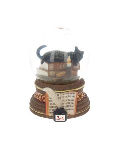 Witching Hour Snow Globe (LP) 11cm Cats Accessoires de Noël