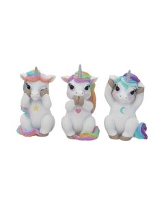 Three Wise Cutiecorns 9.5cm Unicorns Roll Back Offer