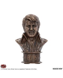 Elvis Bust (Small) 18cm Famous Icons Roll Back Offer