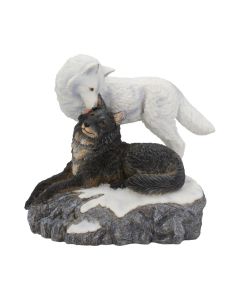 Snow Kisses 20.5cm Wolves Gifts Under £100