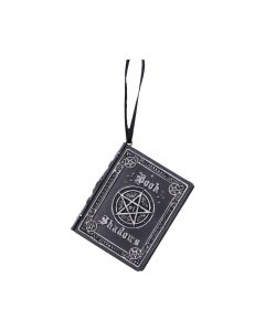Book of Shadows Hanging Ornament 7.2cm Witchcraft & Wiccan Nouveau en stock