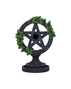 Aged Pentagram Backflow Incense Burner 19cm Witchcraft & Wiccan Nouveau en stock