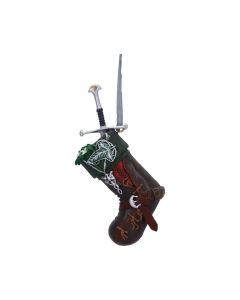 Lord of the Rings Aragorn Stocking Hanging Ornament 9cm Fantasy New Arrivals
