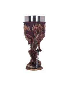 Flame Blade Goblet by Ruth Thompson 17.8cm Dragons Goblets