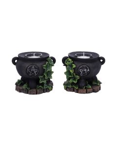 Ivy Cauldron Candle Holder 11cm (Set of 2) Witchcraft & Wiccan Sorcellerie et Wiccan