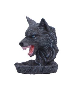 Dark Wolf Backflow Incense Burner 11.5cm Wolves Pré-commander