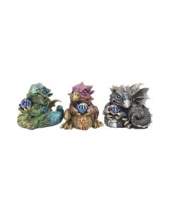 Dragon's Gift (Set of 3) 7cm Dragons Statues Small (Under 15cm)