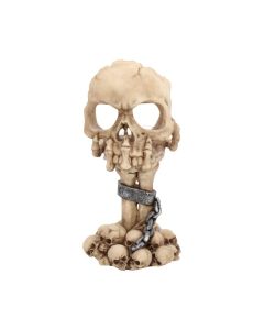 Deliberation Tealight Holder 15.5cm Skulls Candle Holders