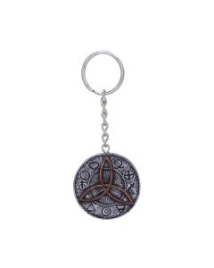 Triquetra Keyring 4.5cm (Pack of 12) Witchcraft & Wiccan Wiccan & Witchcraft