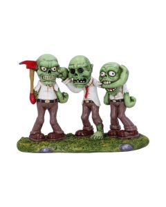 Three Wise Zombies 15.5cm Zombies Statues Medium (15cm to 30cm)