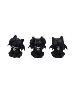 Three Wise Vampuss 9cm Cats Chats