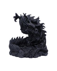 Heilong Backflow Incense Burner 17.5cm Dragons Dragons