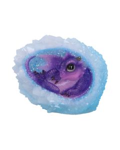 Geode Nest (Purple) 12cm Dragons Figurines de dragons