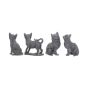 Lucky Black Cats 9cm (Display of 24) Cats Out Of Stock