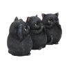 Three Wise Fat Cats 8.5cm Cats De retour en stock
