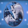 Sacred Love Embossed Purse (LP) 18.5cm Unicorns De retour en stock