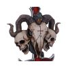 Devils Cross Wall Plaque (JR) 30.5cm Animal Skulls Articles en Vente