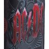 ACDC Black Ice Embossed Purse 18.5cm Band Licenses ACDC