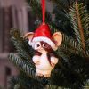 Gremlins Gizmo Santa Hanging Ornament 10.3cm Fantasy Christmas Product Guide