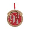 Harry Potter Platform 9 3/4 Hanging Ornament 8.2cm Fantasy Christmas Product Guide
