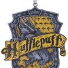 Harry Potter Hufflepuff Crest Hanging Ornament 8cm Fantasy Christmas Product Guide