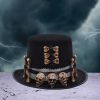 Voodoo Priest's Hat Skulls Gifts Under £100