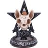 Familiar Worship Backflow Incense Burner 15.3cm Animal Skulls Crânes D’Animaux