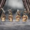Mind Machines 10.5cm (Set of 4) Skulls De retour en stock
