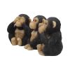 Three Wise Chimps 8cm Apes & Primates All Animals