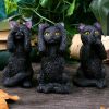 Three Wise Felines 8.5cm Cats De retour en stock