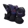 Three Wise Black Cats 11.5cm Cats RRP Under 10