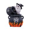 Snowy Brew Backflow Incense Burner 17cm Owls Spiritual Product Guide