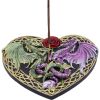 Dragon Love Incense Burner 14cm Dragons Flash Sale Cats & Dragons