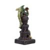 Guardian of the Tower (Green) 17.7cm Dragons Figurines de dragons