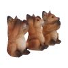 Three Wise Foxes 8.5cm Animals New Arrivals