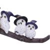 Feathered Broomstick 26cm Owls Gifts Under £100