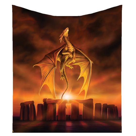 Solstice Throw (AS) 160cm Dragons Flash Sale Artists & Rock Bands