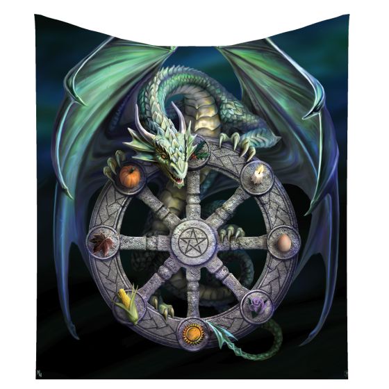 Year of the Magical Dragon Throw (AS) 160cm Dragons Flash Sale Artists & Rock Bands