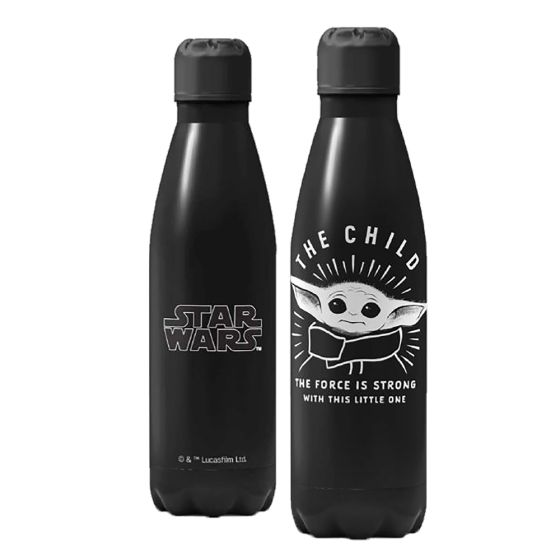 Star Wars:The Mandalorian Grogu Water Bottle 500ml Sci-Fi Last Chance to Buy