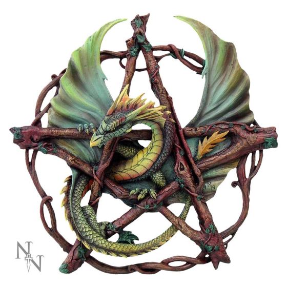 Forest Pentagram Dragon 32.5cm Dragons De retour en stock