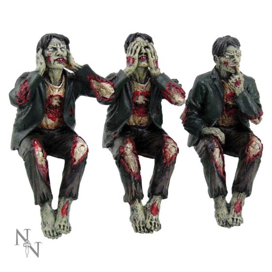 See No, Hear No Speak No Evil Zombies 10cm Zombies De retour en stock