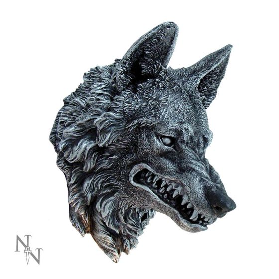 Wolf Wall Plaque 30cm Wolves Loups
